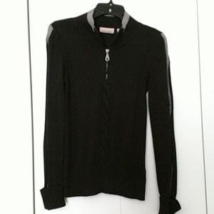 Black and Gray Dkny Sweater